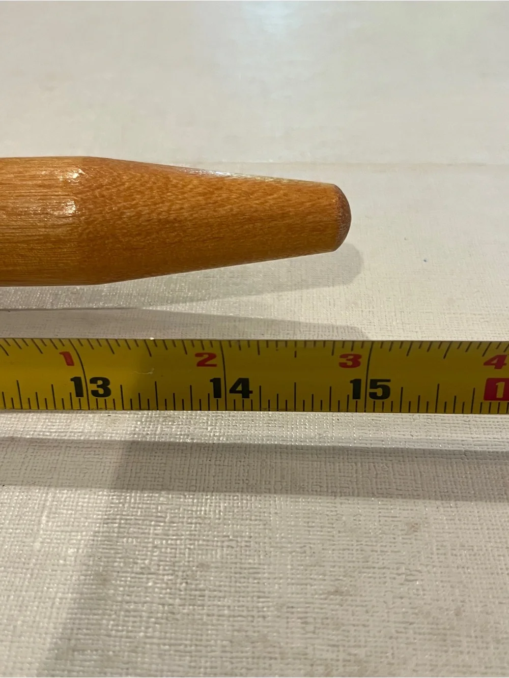 Vintage Natural Brown petite Wooden Rolling Pin. So cute!